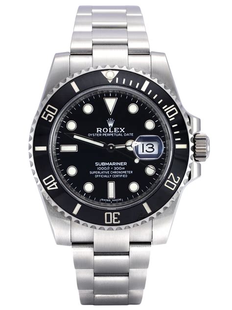 Rolex Submariner Date Steel Submariner Date Watch 